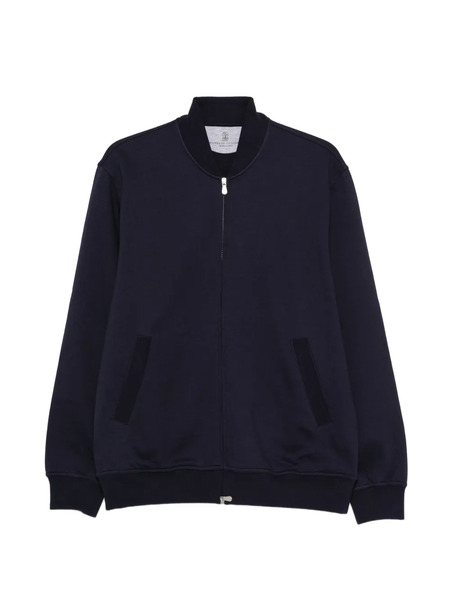  Brunello Cucinelli Zip Pockets Knitwear - Blue 