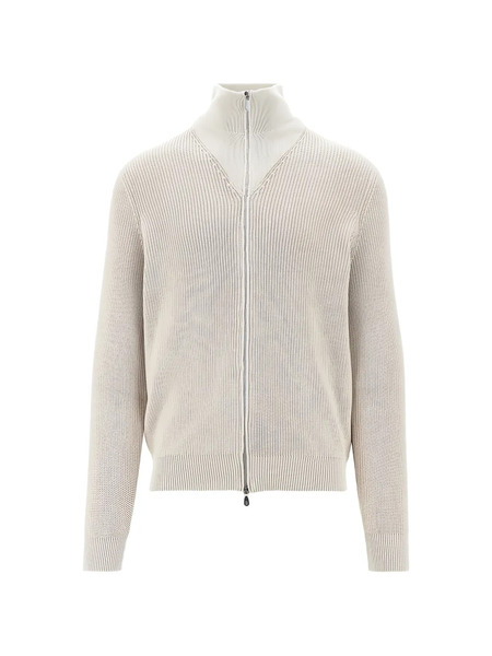  Brunello Cucinelli Zip-up Cardigan - Neutrals 