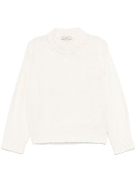  Bruno Manetti Cashmere Sweater - White 