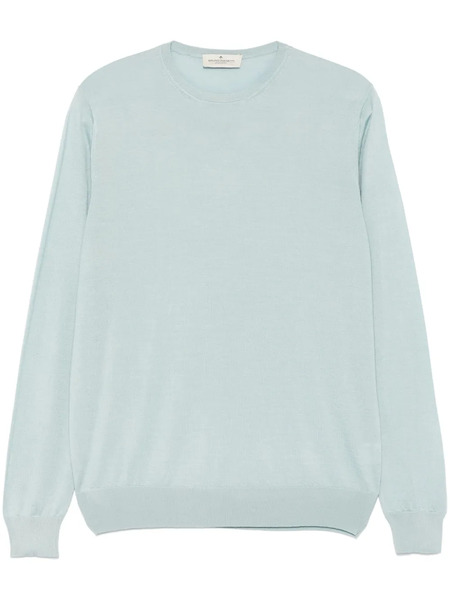  Bruno Manetti Fine-knit Sweater - Blue 