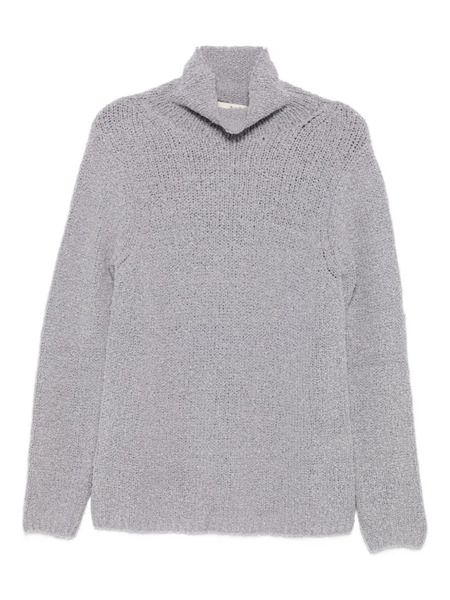  Bruno Manetti Funnel-neck Jumper - Grey 