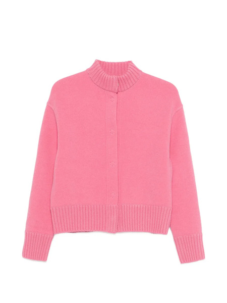  Bruno Manetti Mock-neck Cardigan - Pink 