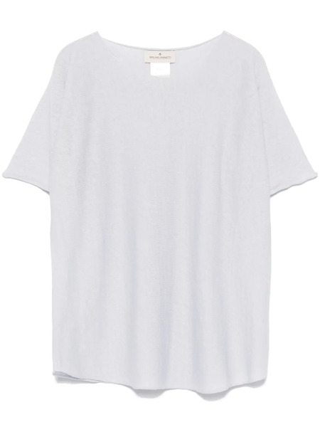  Bruno Manetti Raw-cut T-shirt - Blue 