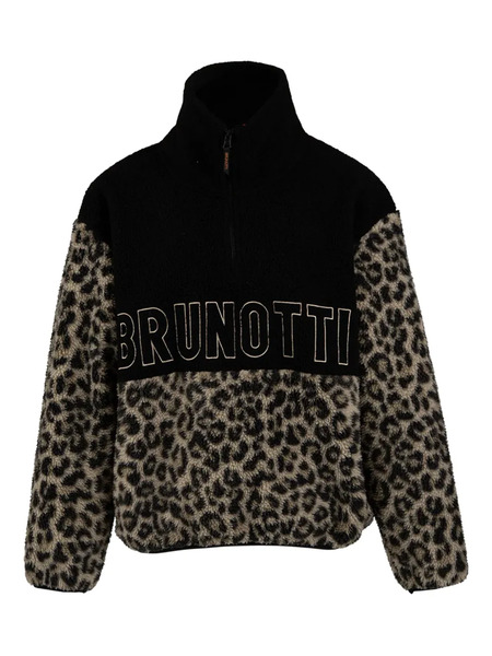  Brunotti Chondra Leopard-print Sweatshirt - Black 