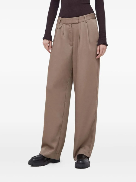  Bruuns Bazaar Pleated Wide-leg Trousers - Neutrals 