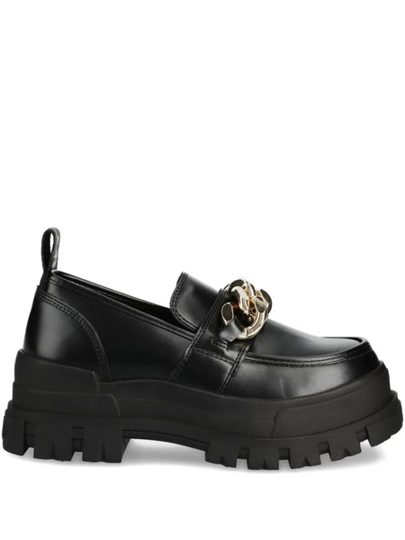  Buffalo Chain-link Loafers - Black 