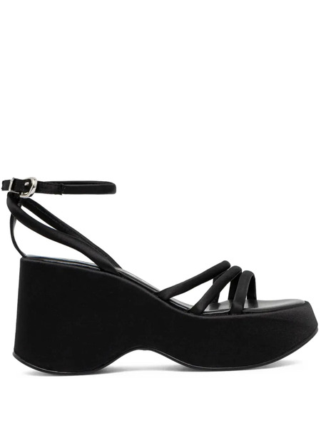  Buffalo Joy Mss Heeled Sandals - Black 