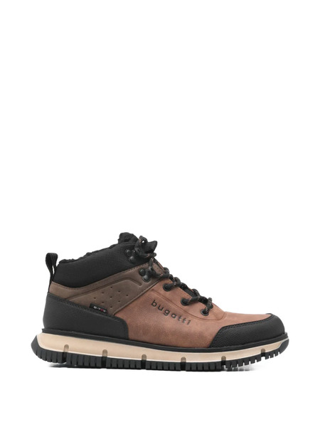  Bugatti Lace-up Booties - Brown 