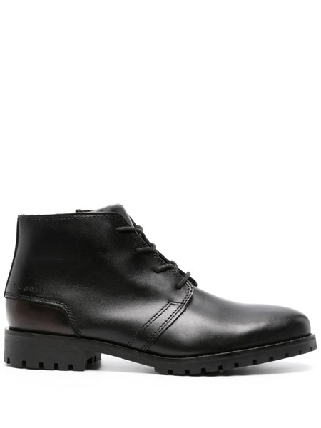  Bugatti Paule Leather Ankle Boots - Black 