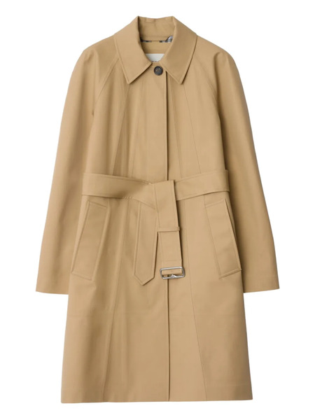  Burberry Bonded Cotton Trench Coat - Neutrals 