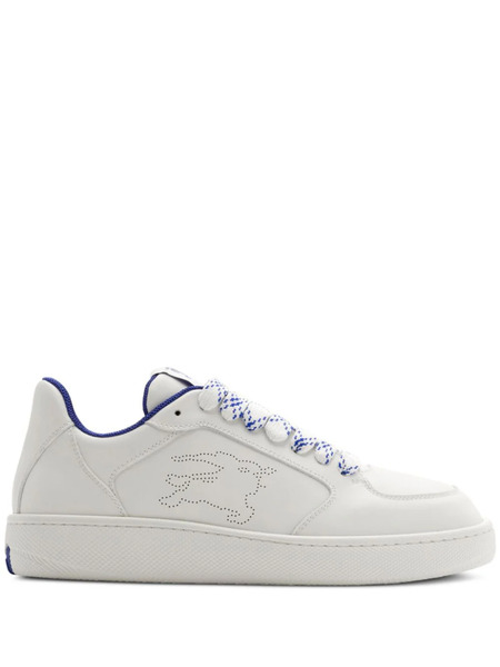  Burberry Box Leather Sneakers - White 