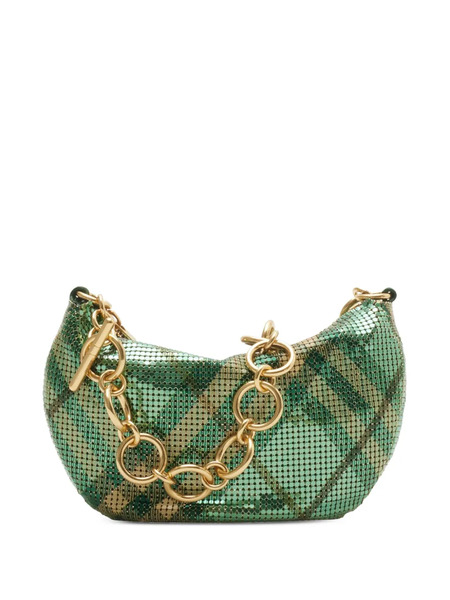  Burberry Chainmail Shoulder Bag - Green 