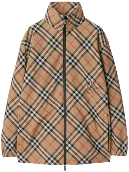  Burberry Check-pattern Jacket - Neutrals 