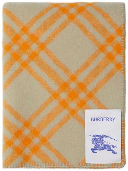  Burberry Check-pattern Wool Blanket - Neutrals 