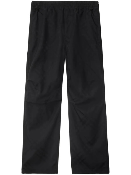  Burberry Check Trousers - Black 