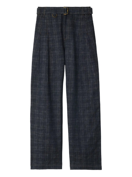  Burberry Checkered Jeans - Blue 