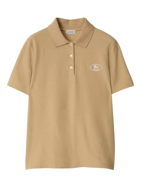  Burberry Cotton Polo Shirt - Neutrals 
