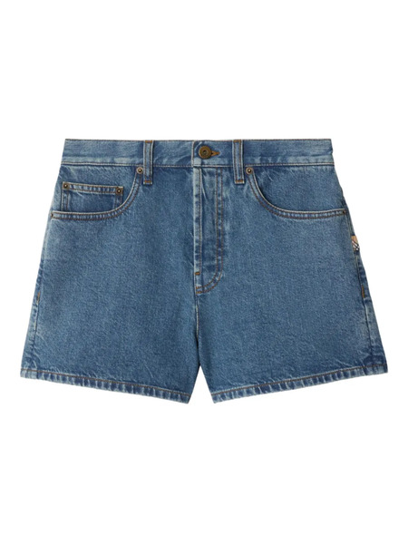  Burberry Denim Shorts - Blue 
