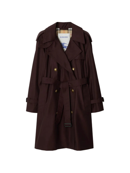  Burberry Double-breasted Trench Coat - Brown 
