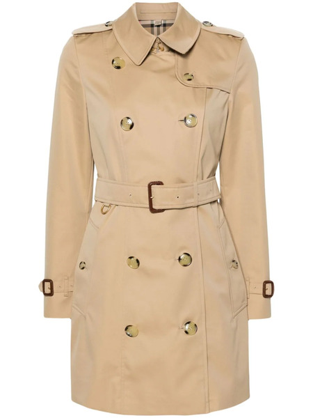  Burberry Double-breasted Trench Coat - Neutrals 