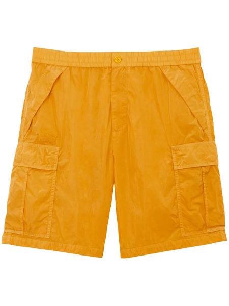  Burberry Elasticated-waist Cargo Shorts - Yellow 