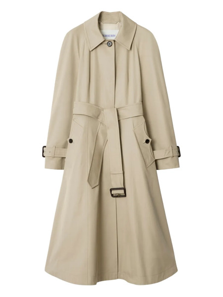  Burberry Ellingham Raglan-sleeve Belted Trench Coat - Neutrals 