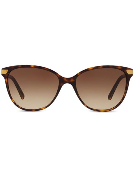  Burberry Eyewear Cat-eye Sunglasses - Brown 
