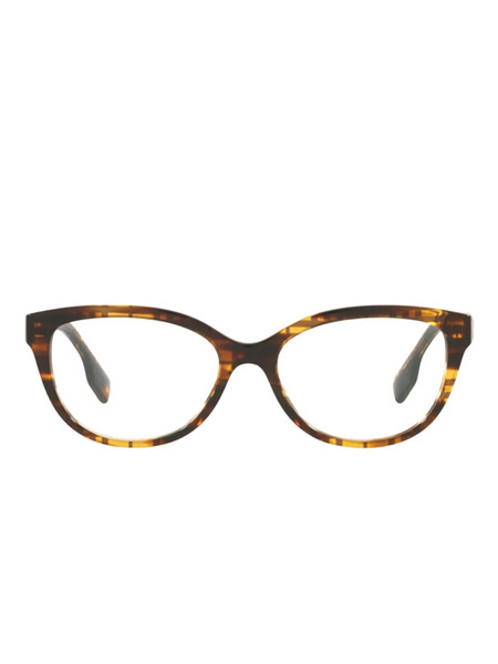  Burberry Eyewear Esme Top-check Glasses - Brown 