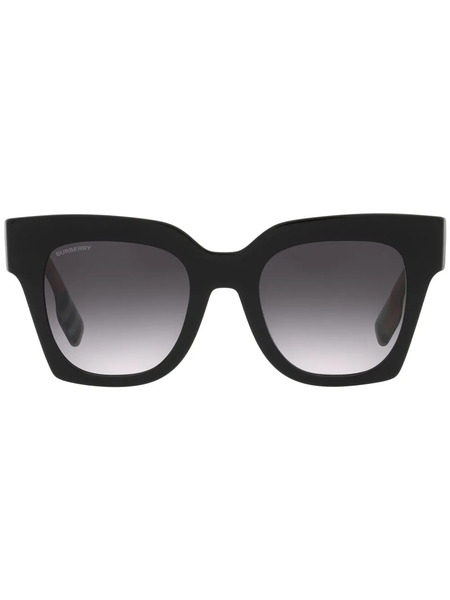  Burberry Eyewear Kitty Square-frame Sunglasses - Black 