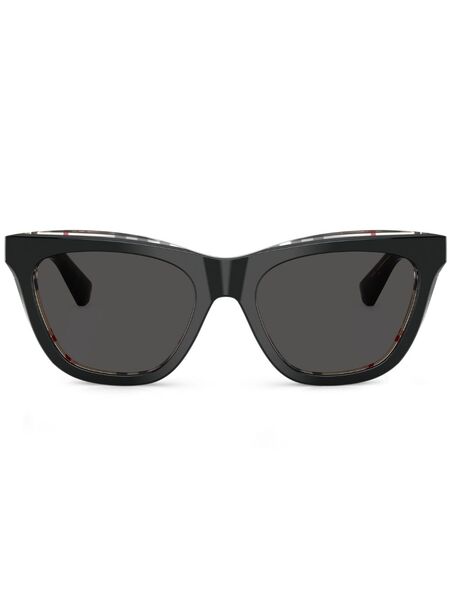  Burberry Eyewear Pilot-frame Sunglasses - Black 