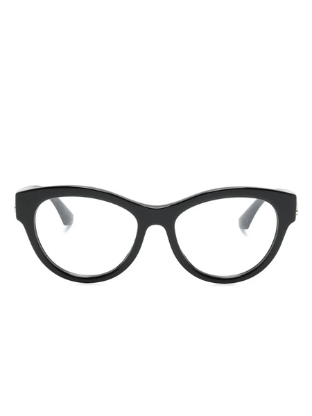  Burberry Eyewear Round-frame Glasses - Black 