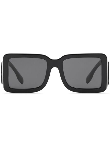  Burberry Eyewear Tb Square-frame Sunglasses - Black 