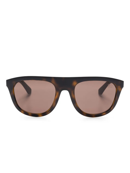  Burberry Eyewear Tortoiseshell Sunglasses - Brown 