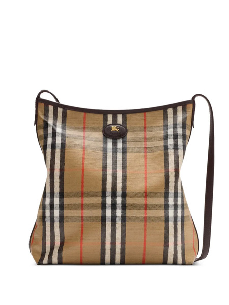  Burberry Highlands Check-pattern Tote Bag - Neutrals 