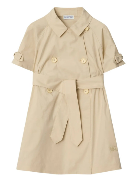  Burberry Kids Belted Dress - Neutrals 