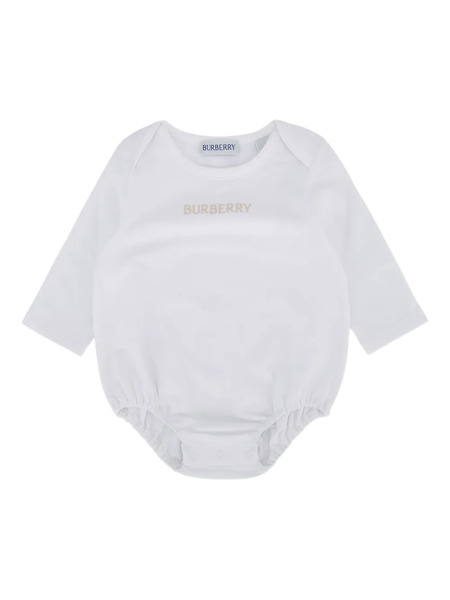  Burberry Kids Check-pattern Dungarees Set - Neutrals 