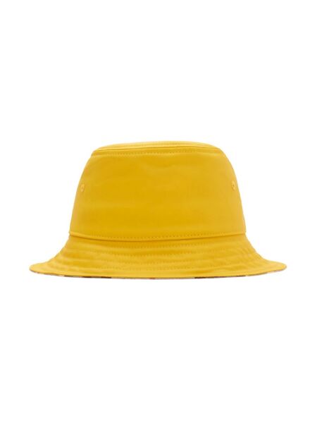  Burberry Kids Cotton Bucket Hat - Yellow 