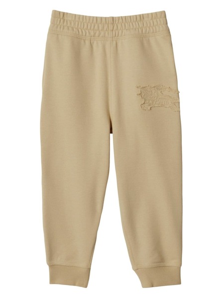  Burberry Kids Equestrian Knight-patch Track Pants - Neutrals 
