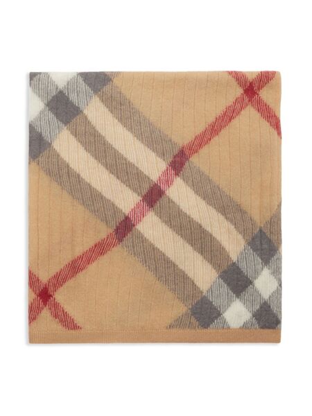  Burberry Kids House Check Baby Blanket - Neutrals 