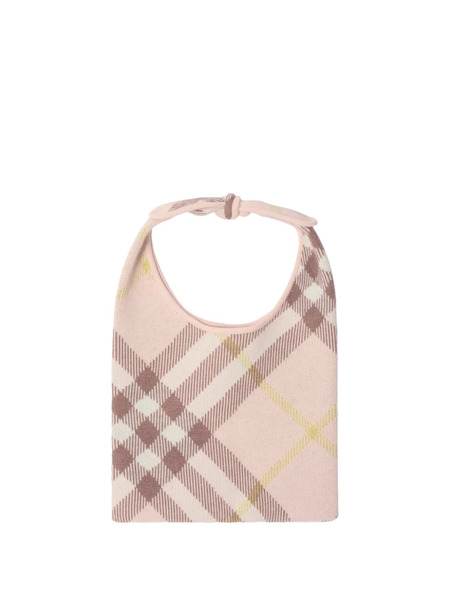  Burberry Kids Nova Check Shoulder Bag - Pink 