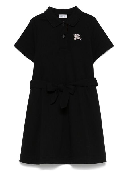  Burberry Kids Polo-shirt-style Dress - Black 