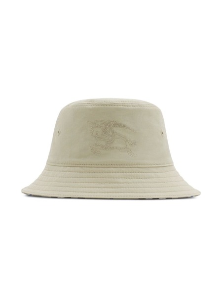  Burberry Kids Reversible Cotton Bucket Hat - Neutrals 