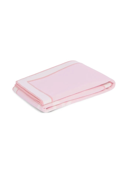  Burberry Kids Thomas Bear-print Blanket - Pink 