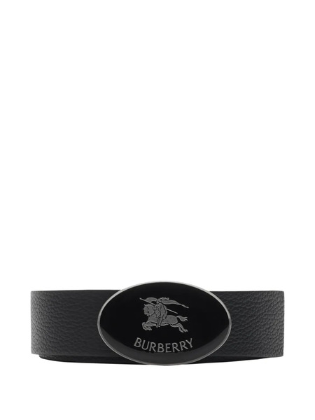  Burberry Leather Belt - Black 