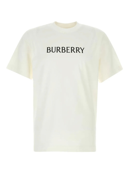  Burberry Logo-print T-shirt - Neutrals 