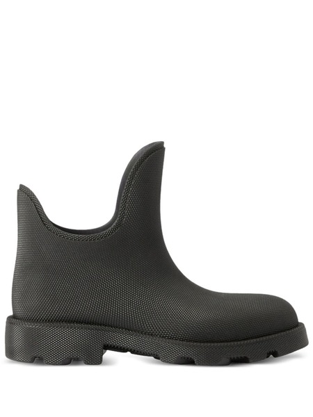  Burberry Marsh Round-toe Ankle Boots - Black 