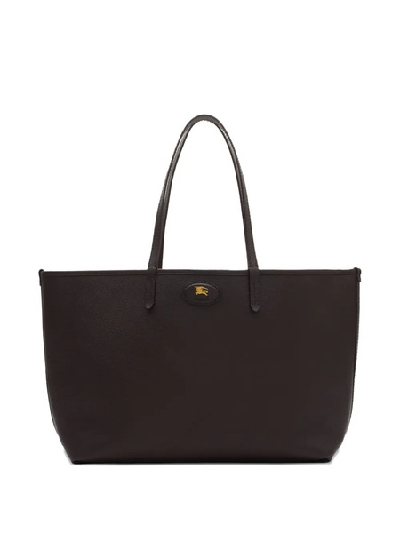  Burberry Medium Bloomsbury Reversible Checked Tote Bag - Brown 