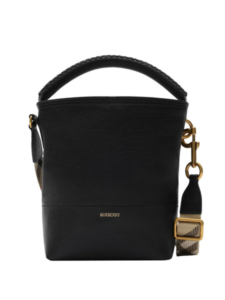  Burberry Mini B Clip Bucket Bag​ - Black 