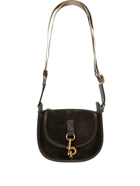  Burberry Mini B Clip Hook-saddle Crossbody Bag - Green 