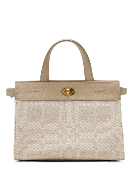 Burberry Mini Cotswolds Tote - Neutrals 